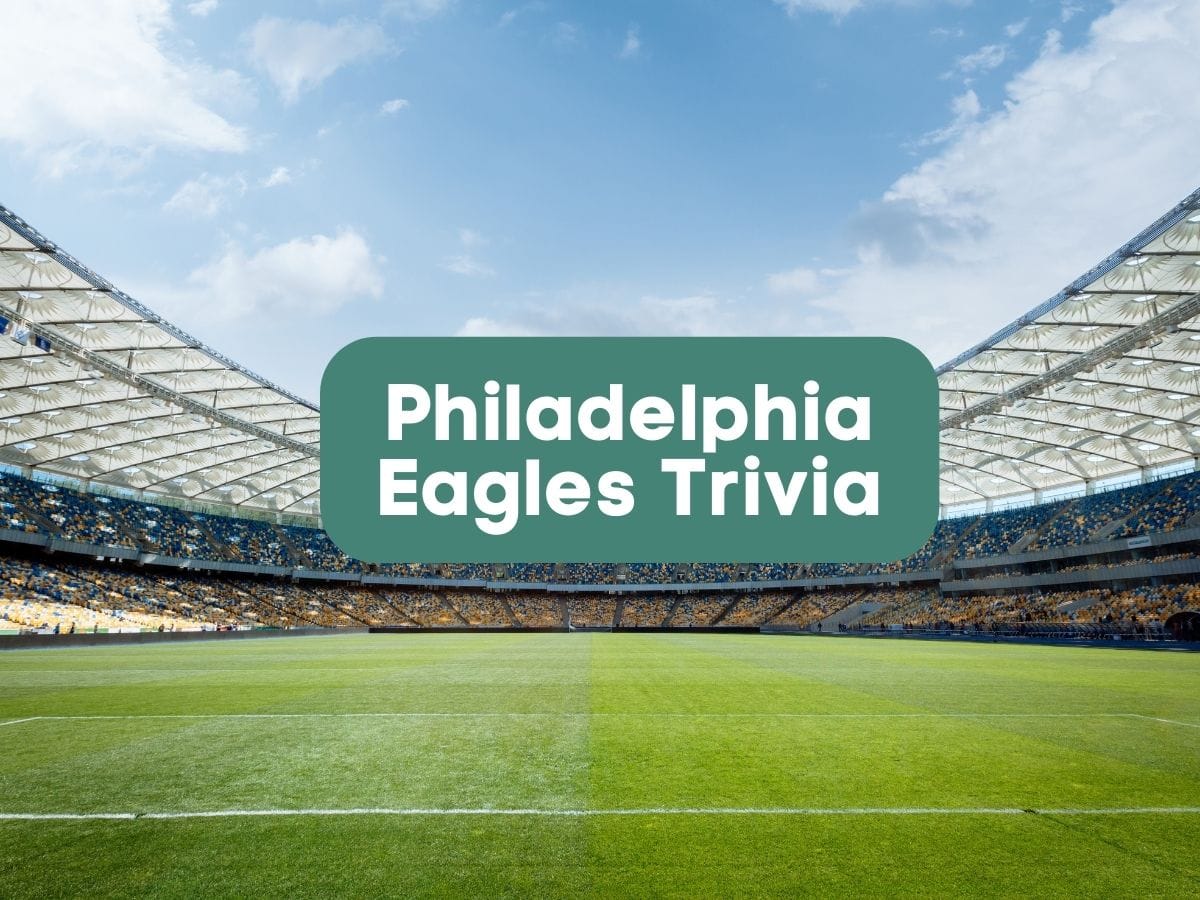 Football stadium representing philadelphia eagles trivia