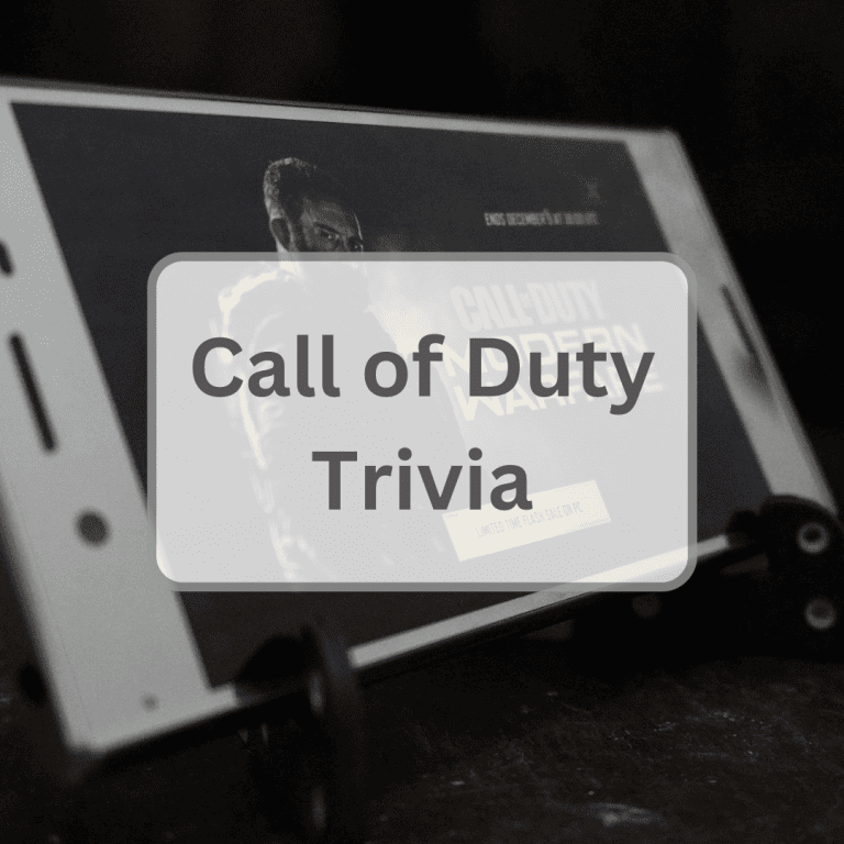 86 call of duty trivia questions and answers